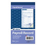 Adams; Carbonless Employee Payroll Record Books, 2-Part, 4 3/16 inch; x 7 3/16 inch;, White/Canary, 55 Sets Per Book, 5 Books Per Pack, Carton Of 5 Packs