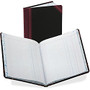 Boorum & Pease 38 Series Journal Ruled Account Book - 75 Sheet(s) - 9.75 inch; x 7.62 inch; Sheet Size - Black Cover - 1 Each