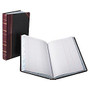 Boorum & Pease 9 Series Account Book, 8 5/8 inch; x 14 1/8 inch;, Journal Ruled, 500 Pages (250 Sheets), Black