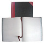 National; Brand Hardbound Columnar Record Book, 12 1/4 inch; x 10 1/8 inch;, 50% Recycled, Black, 45 Lines Per Page, Book Of 300 Pages