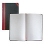 National; Brand Hardbound Columnar Record Book, 14 1/8 inch; x 8 5/8 inch;, 50% Recycled, Black, 41 Lines Per Page, Book Of 300 Pages