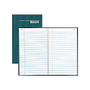 Rediform Granite Park Record Book - 150 Sheet(s) - Gummed - 12.25 inch; x 7.25 inch; Sheet Size - White Sheet(s) - Blue Print Color - Blue Cover - Recycled - 1 Each