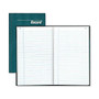 Rediform Granite Park Record Book - 300 Sheet(s) - Gummed - 12.25 inch; x 7.25 inch; Sheet Size - White Sheet(s) - Blue Print Color - Blue Cover - Recycled - 1 Each