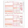 ComplyRight 1099-DIV Tax Forms, Federal Copy A, 8 1/2 inch; x 11 inch;, Pack Of 50