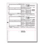 ComplyRight 1099-INT Inkjet/Laser Pressure-Seal Z-Fold Tax Forms, Recipient Copy B, 8 1/2 inch; x 11 inch;, Pack Of 500 Forms