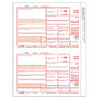 ComplyRight 1099-INT Inkjet/Laser Tax Forms, Federal Copy A, 8 1/2 inch; x 11 inch;, Pack Of 50