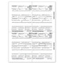 ComplyRight 1099-R Inkjet/Laser Tax Forms, Recipient Copies B, C And 2 And Extra File Copy, 4-Up, 4-Part, Pack Of 50 Forms