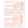 ComplyRight 1099-R Tax Forms, Federal Copy A, 8 1/2 inch; x 11 inch;, Pack Of 50