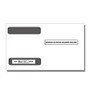 ComplyRight Double-Window Envelopes For 4-Up Box M-Style W-2 5218 Forms, 5 5/8 inch; x 9 inch;, White, Pack Of 100