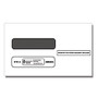 ComplyRight Double-Window Self-Seal Envelopes For 1099 Laser And Continuous Tax Forms, 5 5/8 inch; x 9 inch;, Pack Of 50