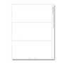 ComplyRight W-2 Blank Tax Forms, Inkjet/Laser, With Employee Instructions For Copies B, C And 2, Horizontal Style, 3-Up, 8 1/2 inch; x 11 inch;, White, Pack Of 2,000 Forms