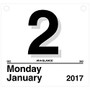 AT-A-GLANCE; Today Is Daily Calendar Refill, 8 1/2 inch; x 8 inch;, 1 Page Per Day, January-December 2017