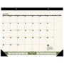 AT-A-GLANCE; 100% Recycled Desk Pad Calendar, 17 inch; x 22 inch;, January&ndash;December 2017