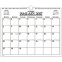 Day Runner Monthly Wall Calendar, 15 inch; x 12 inch;, 30% Recycled, January-December 2017