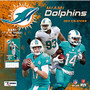 Turner Licensing; Team Wall Calendar, 12 inch; x 12 inch;, Miami Dolphins, January to December 2017
