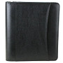 FranklinCovey; Nappa Leather Binder And Starter Pack, 8 1/2 inch; x 11 inch;, Black