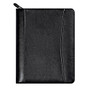 FranklinCovey; Sedona Leather Binder And Starter Pack, 5 1/2 inch; x 8 1/2 inch;, Black