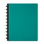 TUL&trade; Custom Note-Taking System Discbound Notebook, Letter Size, 8 1/2 inch; x 11 inch;, Teal