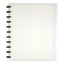 TUL&trade; Custom Note-Taking System Discbound Notebook, Letter Size, Poly Cover, Clear