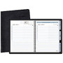 AT-A-GLANCE The Action Planner 30% Recycled Daily Appointment Book, 6 7/8 inch; x 8 3/4 inch;, Black, January-December 2017