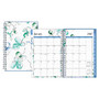 Blue Sky&trade; Wire-O Weekly/Monthly Planner, 5 inch; x 8 inch;, 50% Recycled, Lindley, January&ndash;December 2017