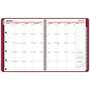 Office Wagon; Brand Monthly Planner, 8 inch; x 11 inch;, Assorted Colors, January to December 2017