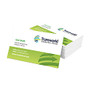 Full-Color Business Cards, 3 1/2 inch; x 2 inch;, 80 Lb, 100% Recycled, White, Box Of 250