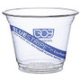 Eco-Products BlueStripe Recycled PET Cold Cups, 9 Oz, Clear, Pack Of 50