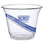 Eco-Products BlueStripe Recycled PET Cold Cups, Clear, 9 Oz, Pack Of 1,000