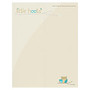 Full-Color Flat-Print Letterhead, 8 inch; x 11 inch;, Warm White Linen, Pack Of 250