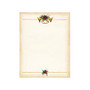 Great Papers!; Holiday-Themed Letterhead Paper, 8 1/2 inch; x 11 inch;, Antique Horns, Pack Of 80