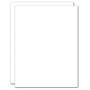 Letterhead Blank Stock, 20 lb. Standard White, 8 1/2 inch; x 11 inch;, Box Of 500