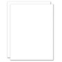 Letterhead Blank Stock, 24 lb. White Bond, 8 1/2 inch; x 11 inch;, Box Of 500