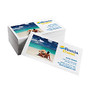 Same Day Business Cards, 3 1/2 inch; x 2 inch;, Matte/Gloss, White, Box Of 50
