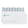 Full-Color Peel And Seal Window Business Envelopes, No. 10, Box Of 250