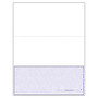 Blank Check Stock, Laser Check Bottom (With Signature), 8 1/2 inch; x 11 inch;, 1 Part, Box Of 500