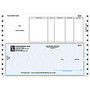 Continuous Accounts Payable Checks For Sage Peachtree;, 9 1/2 inch; x 6 1/2 inch;, 1 Part, Box Of 250