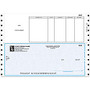 Continuous Accounts Payable Checks For Sage Peachtree;, 9 1/2 inch; x 6 1/2 inch;, 2 Parts, Box Of 250