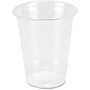 Genuine Joe Clear Plastic Cups - 25 - 12 fl oz - 500 / Carton - Clear - Plastic - Cold Drink, Beverage