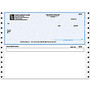 Continuous Multipurpose Voucher Checks For ACCPAC;, 9 1/2 inch; x 7 inch;, 3 Parts, Box Of 250