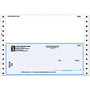 Continuous Multipurpose Voucher Checks For Sage Peachtree;, 9 1/2 inch; x 6 1/2 inch;, 1 Part, Box Of 250