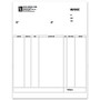 Laser Invoice For Simply Accounting;, 8 1/2 inch; x 11 inch;, 1 Part, Box Of 250