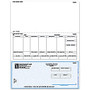 Laser Payroll Checks For DACEASY;, 8 1/2 inch; x 11 inch;, 2 Parts, Box Of 250