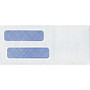 Tinted Double Window Envelopes, Design 2, Regular Gummed, 3 7/8 inch; x 8 7/8 inch;, Box Of 250
