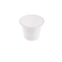 Medline Plastic Souffl&eacute; Cup, 0.75 Oz, White, 250 Cups Per Pack, Case Of 20 Packs