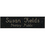 Acrylic Engraved Wall Sign, 3 inch; x 12 inch;