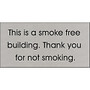 Acrylic Engraved Wall Sign, 3 inch; x 6 inch;