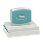 ECO-GREEN Xstamper; Pre-Inked Large Stamp, N28, 61% Recycled, 2 1/2 inch; x 3 7/8 inch; Impression