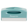 ECO-GREEN Xstamper; Pre-Inked Signature Stamp, N42 Large, 78% Recycled, 5/8 inch; x 2 3/8 inch; Impression