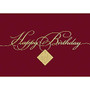 All-Occasion Cards, 7 7/8 inch; x 5 5/8 inch;, Filigree Birthday, Box Of 25
